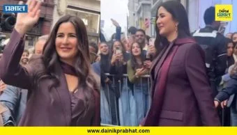 Katrina Kaif: कतरिना कैफकडून ट्रोलर्सची बोलती बंद; लंडनमधील खास लुक चर्चेत