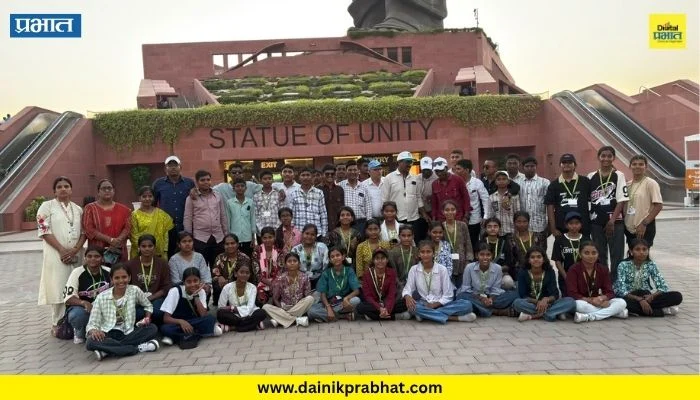 Ozar News : न्यू इंग्लिश स्कूल विद्यालयाची सहल अहमदाबाद येथील इस्त्रो सेंटरला