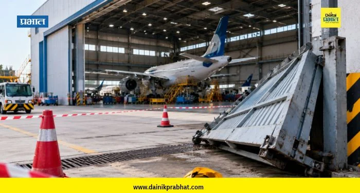 Nagpur News : धक्कादायक ! नागपूरमध्ये लोखंडी गेट कोसळून सुरक्षा रक्षकाचा मृत्यू
