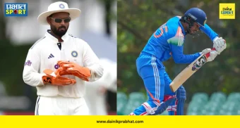Rishabh Pant Injury : न्यूझीलंड दौऱ्यापूर्वी भारताला झटका; दुखापतीमुळे ऋषभ पंत बाहेर, २१ वर्षांच्या युवा खेळाडूला मिळाली संधी