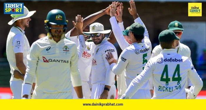 South Africa Follow-on : दक्षिण आफ्रिकेचा ऐतिहासिक पलटवार; ऑस्ट्रेलियाला अवघ्या ९९ धावांत गुंडाळत तब्बल ५६ वर्षांनंतर लादला फॉलोऑन