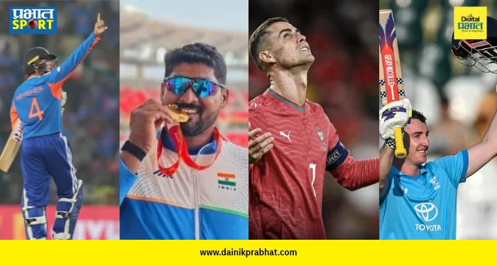 Top 10 Sports News : शमीची निवड समितीवर तोफ, रोनाल्डोवर बंदी अन् ब्रूक-अभिषेकचा वर्ल्ड रेकॉर्ड! नागोयामध्ये भारताचा सुवर्ण डंका