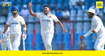 Tushar Deshpande Hattrick : टीम इंडियाला मिळाला नवा पॅट कमिन्स? तुषार देशपांडेने वानखेडेवर रचला इतिहास; बॅट-बॉलने केला डबल धमाका