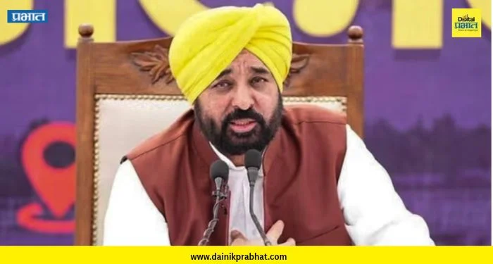 BHAGWANT MANN: भगवंत मान यांना दिल्ली विमानतळावर 3 तास थांबवले ; 50 हजार रुपयांचा ठोठावला दंड