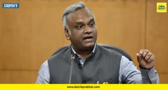 Priyank Kharge : 'धर्माच्या नावाखाली अफरातफर करतो संघ'; प्रियांक खर्गे यांचा राष्ट्रीय स्वयंसेवक संघावर हल्ला
