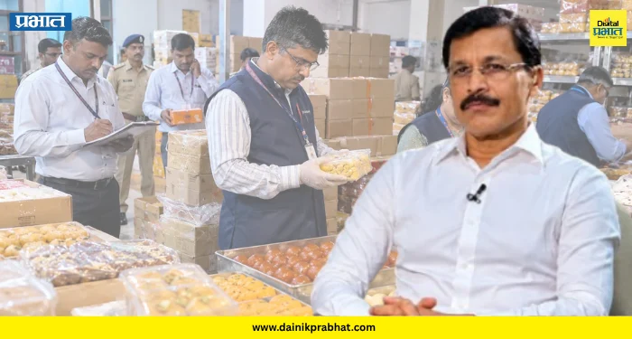 Tukaram Mundhe : दिवाळीच्या तोंडावर FDA ची मोठी कारवाई.! ‘या’ जिल्ह्यात मिठाईचा मोठा साठा जप्त, परवाने केले निलंबित