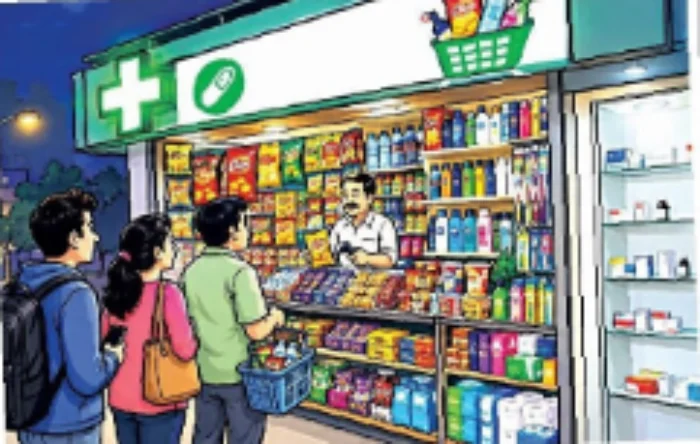 Medical Shops : रात्रीच्या मेडिकलमध्ये औषधांपेक्षा इतर वस्तूंची विक्री?