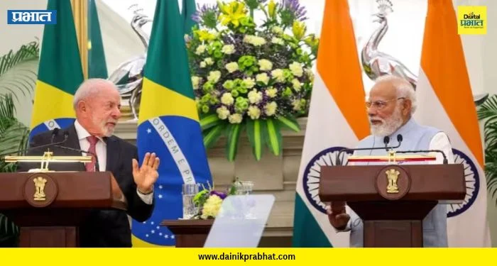 PM Modi: ‘My dear friend…’, ; ब्राझीलची अध्यक्षीय निवडणूक जिंकल्यानंतर पंतप्रधान मोदींचा लुला यांना संदेश