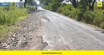 Nevasa : नेवासा तालुक्यात रस्ते खड्यात; तक्रार करणाराला दमबाजी ?