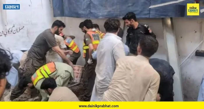 Pakistan: पाकिस्तानच्या पेशावरमध्ये मोठी दुर्घटना ; शाळेचे छत कोसळून २० मुलांचा मृत्यू