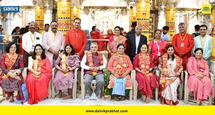 Pune : महिला शास्त्रज्ञांचा श्री महालक्ष्मी मंदिरात गौरव; नारी शक्तीचा विशेष सन्मान