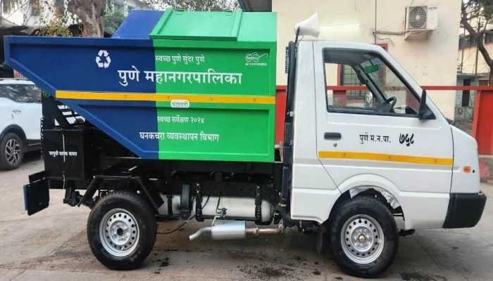 pune : घनकचरा विभागात ११५ घंटागाड्या