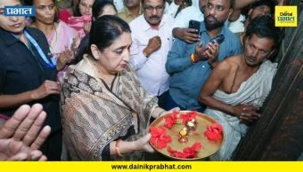 Sunetra Pawar: 'दुष्काळसदृश परिस्थितीचे संकट दूर व्हावं'; श्री मयुरेश्वराच्या चरणी उपमुख्यमंत्री सुनेत्रा पवार यांचे साकडं