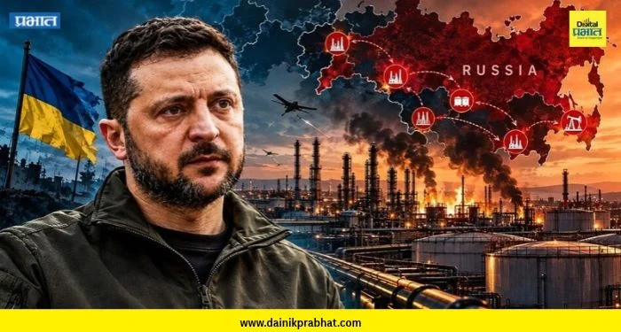 Russian oil refineries: ट्रम्प यांची ‘ऊर्जा शस्त्रसंधी’ फेल ; युक्रेन रशियन तेल शुद्धीकरण प्रकल्पांवर हल्ला करणार