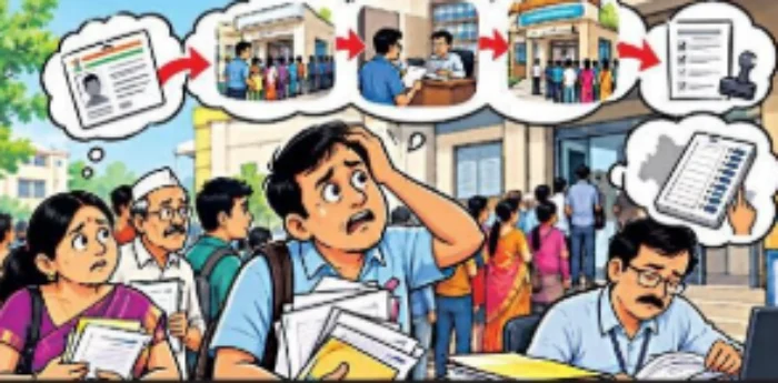 SIR 2026: आम्हाला ते मतदानच नको…नागरिकांचा संताप