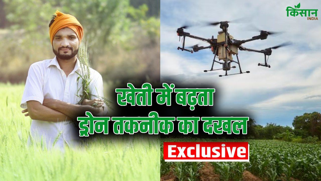 फसल बुवाई से कटाई तक इन फायदों के चलते बढ़ा ड्रोन इस्तेमाल, आप भी जान लें