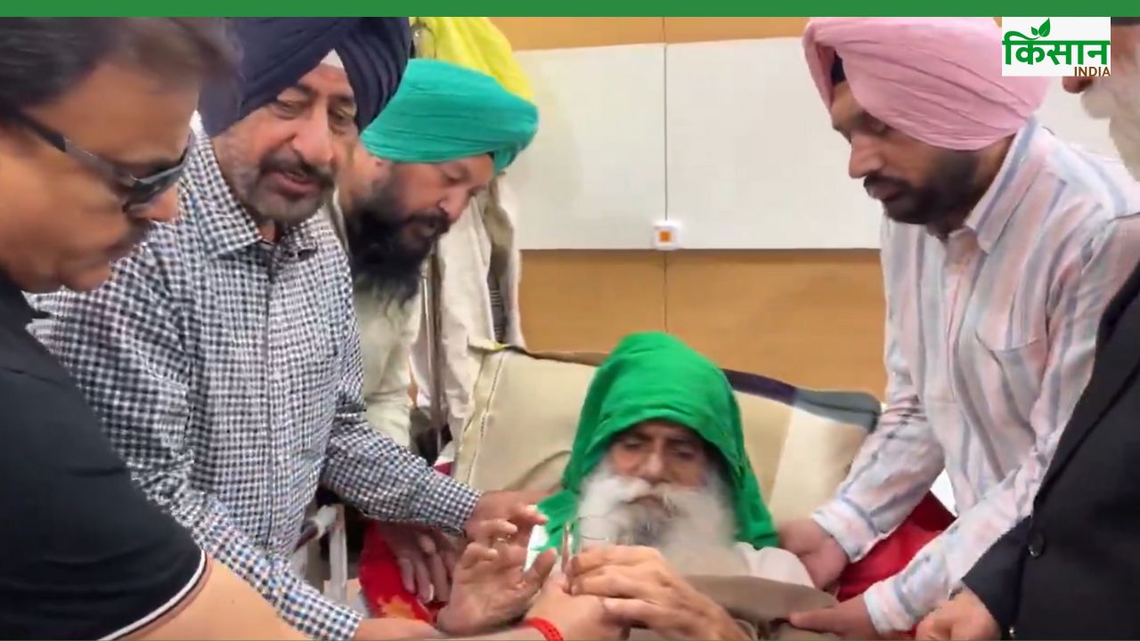 किसानों के रिहा होने पर डल्लेवाल ने 9 दिन बाद पानी पिया, आमरण अनशन जारी रहेगा