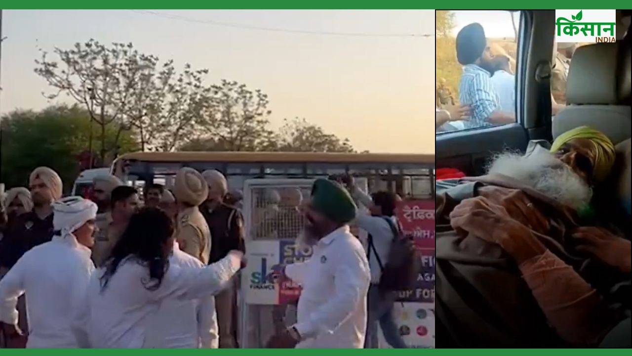 किसान नेता डल्लेवाल और पंढेर हिरासत में, पंजाब में पुलिस अलर्ट पर