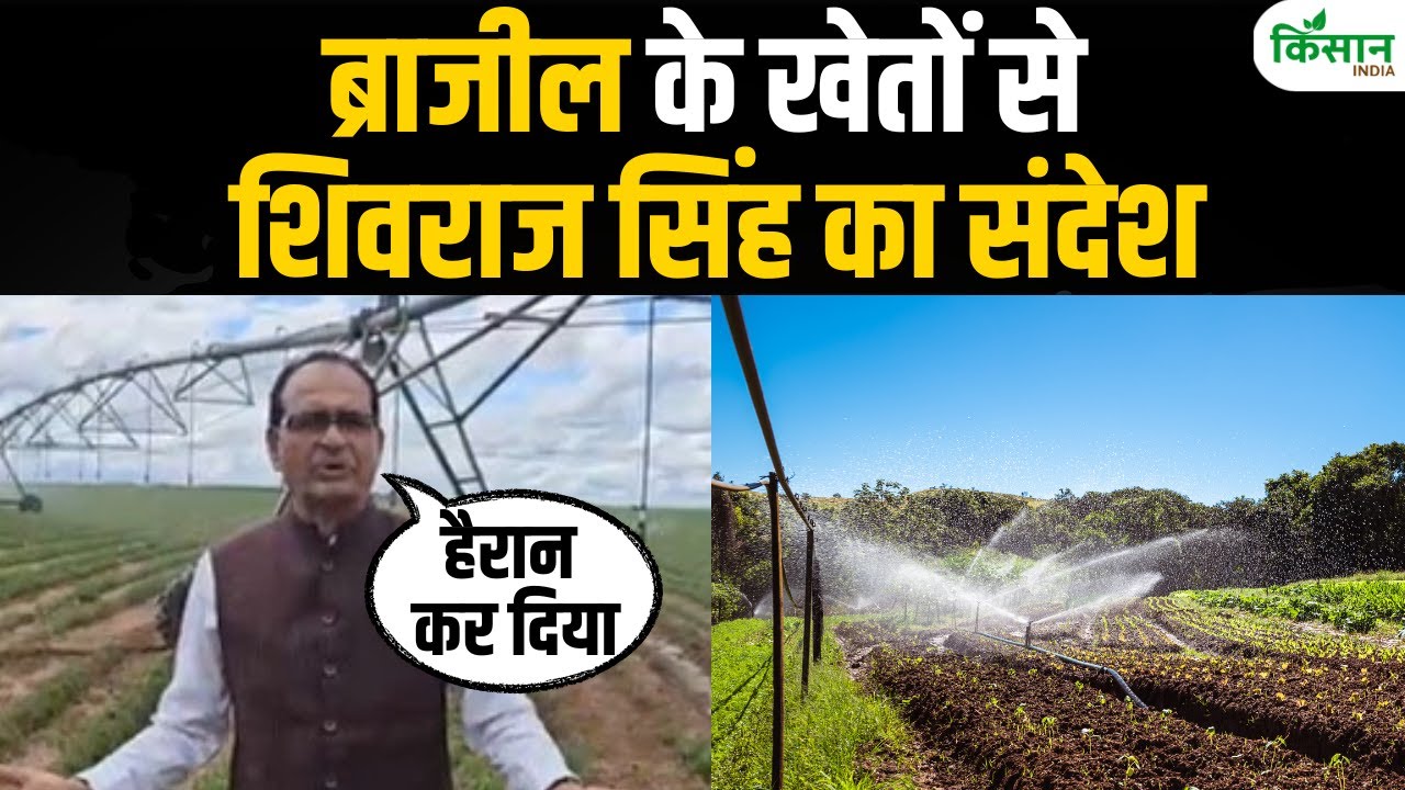 ब्राजील से शिवराज सिंह चौहान का किसानों को संदेश, बड़े बदलाव की तैयारी