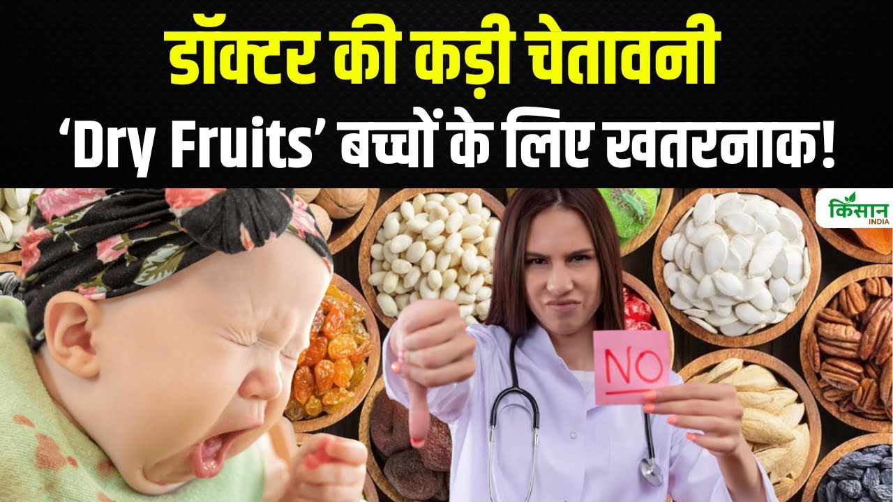 बच्चों के लिए जानलेवा हो सकते हैं ड्राइ फ्रूट्स, जानिए क्या कहते हैं डॉक्टर्स