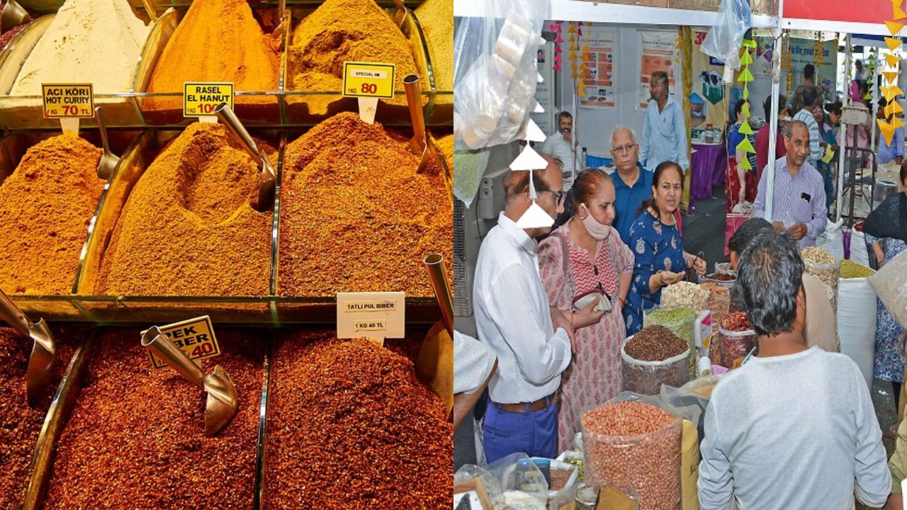 केरल की काली मिर्च से कश्मीर के केसर तक, जयपुर में बिखरा भारत का जायका
