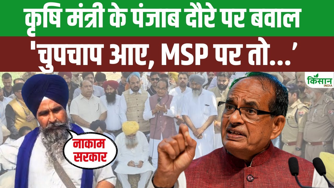 कृषि मंत्री के पंजाब दौरे पर किसान नेता पंढेर ने उठाए सवाल, कहा- MSP पर क्यों नहीं की कोई बात