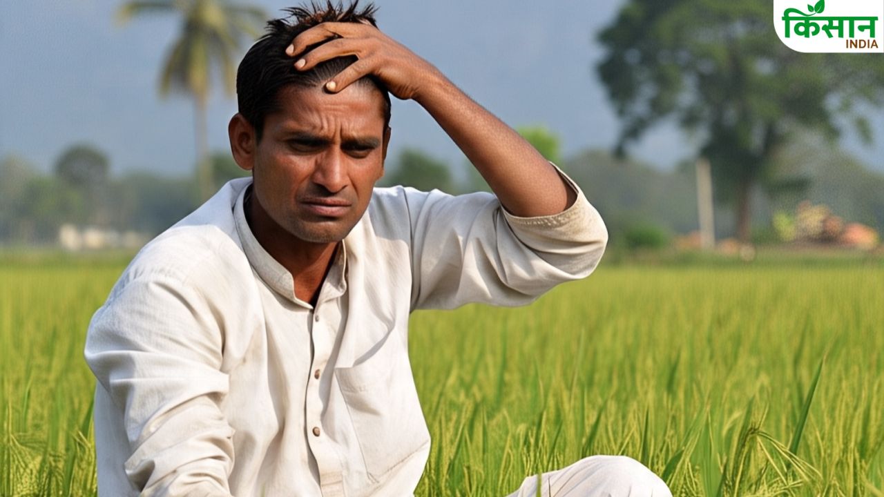 बारिश के अभाव में सूख रही धान की फसल, खेतों में आईं दरारें.. किसानों को नुकसान