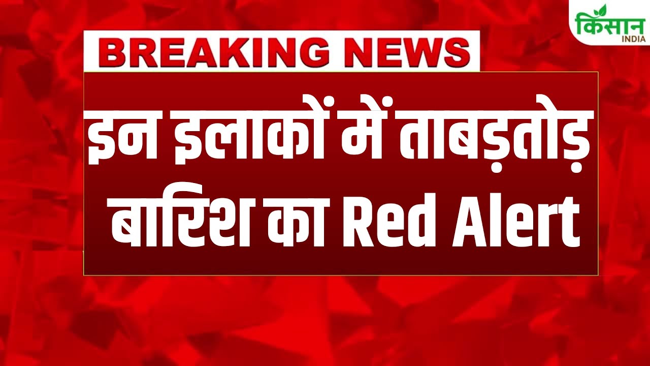 मौसम को लेकर IMD का बड़ा अपडेट, बिहार में भारी बारिश का रेड अलर्ट
