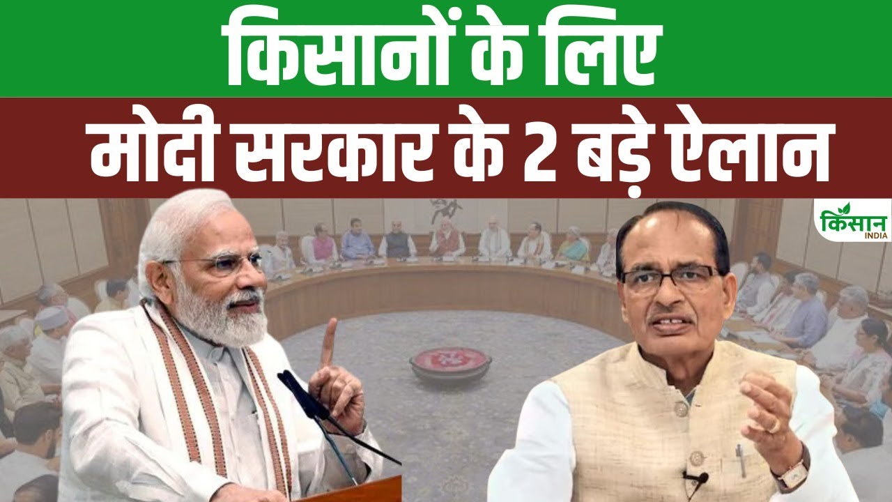 मोदी कैबिनेट में किसानों के लिए बड़े फैसले, 13 हजार सहकारी समितियों को मिलेगा सीधा फायदा