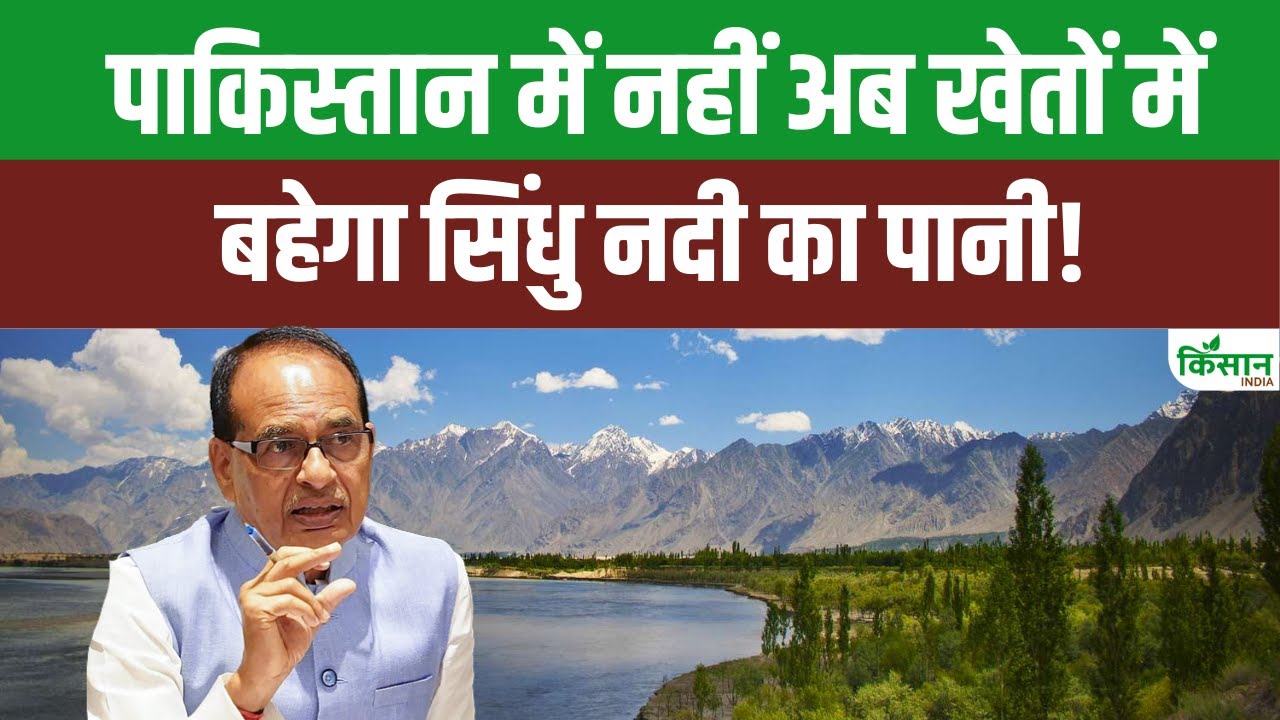 सिंधु जल समझौते पर बोले कृषि मंत्री शिवराज सिंह चौहान, कहा- नदी का पानी भारतीय किसान करेंगे इस्तेमाल