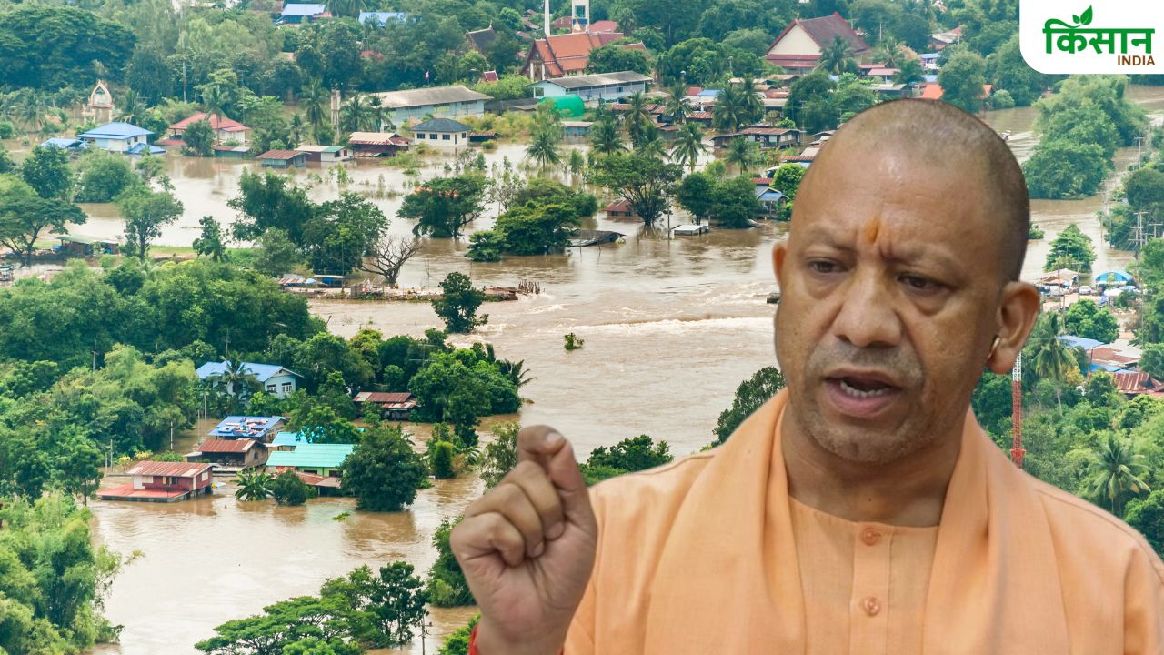 बाढ़ प्रभावित लोगों को CM योगी की बड़ी राहत, जो बेघर हुए उन्हें दिए जाएंगे मकान