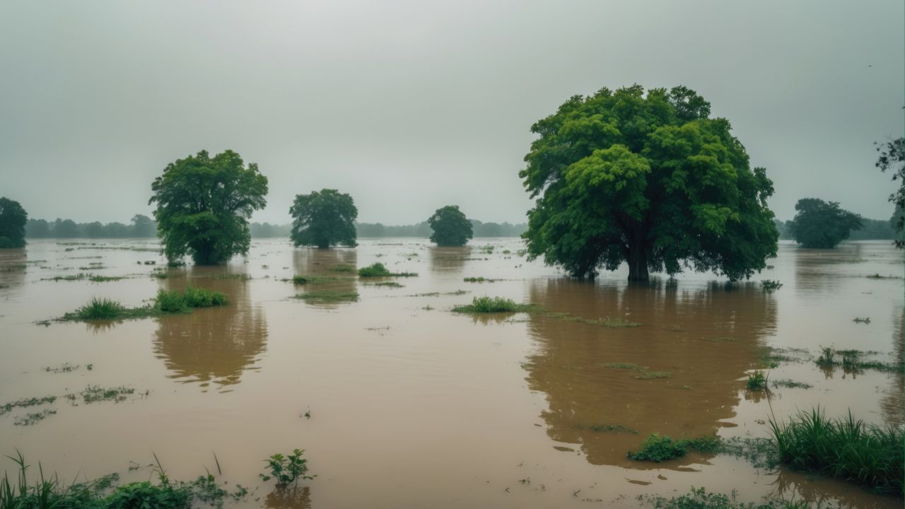 यूपी में 17 जिलों की 1.16 लाख आबादी बाढ़ की चपेट में, 40 तहसीलों के 694 गांव जलमग्न.. फसलें डूबीं