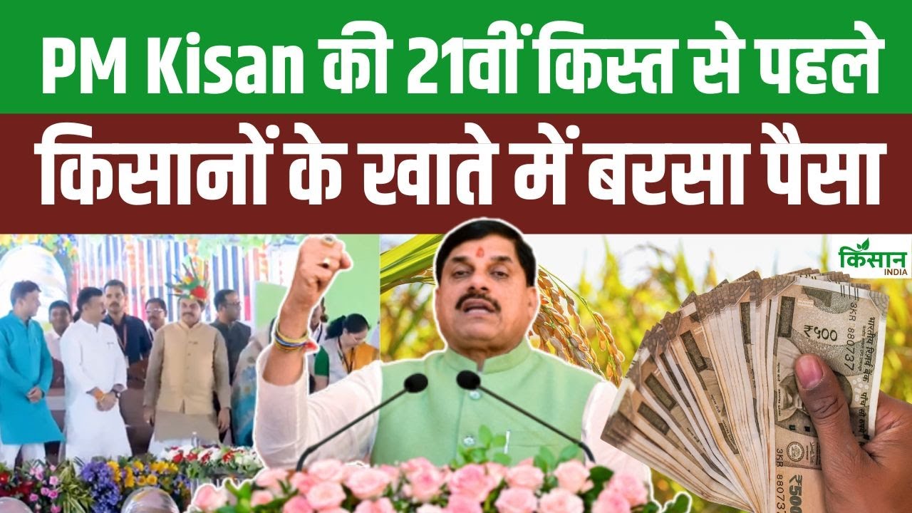 PM Kisan की 21वीं किस्त से पहले एमपी सरकार का बड़ा तोहफा, किसानों के खाते में पहुंचे 337 करोड़ रुपये