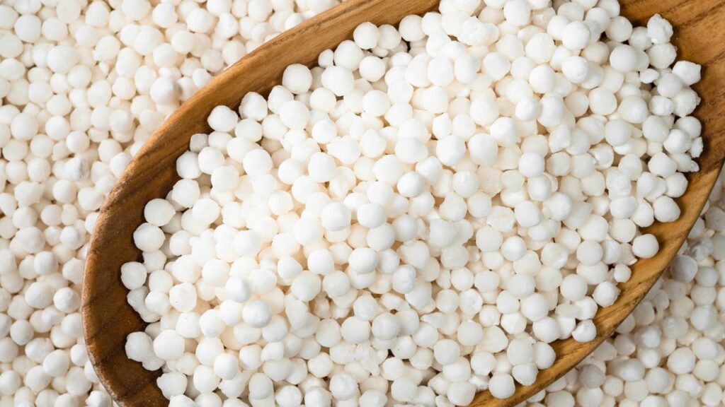 Sabudana Making Process: साफ की गई जड़ों को मशीनों से पीसकर गूदा बनाया जाता है. इस गूदे में स्टार्च और पानी का मिश्रण होता है, जो साबूदाने के निर्माण की मुख्य सामग्री है.
