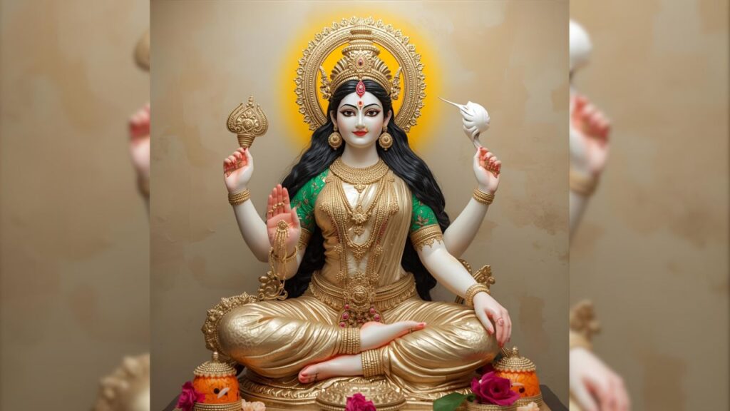 Goddess lakshmi: दिवाली की शाम मां लक्ष्मी और भगवान गणेश की विधि-विधान से पूजा की जाती है. मान्यता है कि इससे घर में समृद्धि, धन और सौभाग्य का वास होता है. कहा जाता है कि मां लक्ष्मी की कृपा से सालभर घर में आर्थिक तंगी नहीं आती. Goddess lakshmi: दिवाली की शाम मां लक्ष्मी और भगवान गणेश की विधि-विधान से पूजा की जाती है. मान्यता है कि इससे घर में समृद्धि, धन और सौभाग्य का वास होता है. कहा जाता है कि मां लक्ष्मी की कृपा से सालभर घर में आर्थिक तंगी नहीं आती.