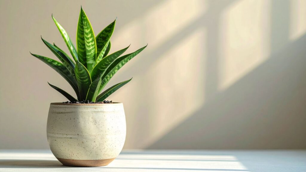 Snake Plant – यह पौधा घर की हवा को शुद्ध करता है और रात में भी ऑक्सीजन छोड़ता है. इसे ज्यादा धूप या पानी की जरूरत नहीं होती, इसलिए घर के किसी भी कोने में आसानी से लगाया जा सकता है. Snake Plant – यह पौधा घर की हवा को शुद्ध करता है और रात में भी ऑक्सीजन छोड़ता है. इसे ज्यादा धूप या पानी की जरूरत नहीं होती, इसलिए घर के किसी भी कोने में आसानी से लगाया जा सकता है.