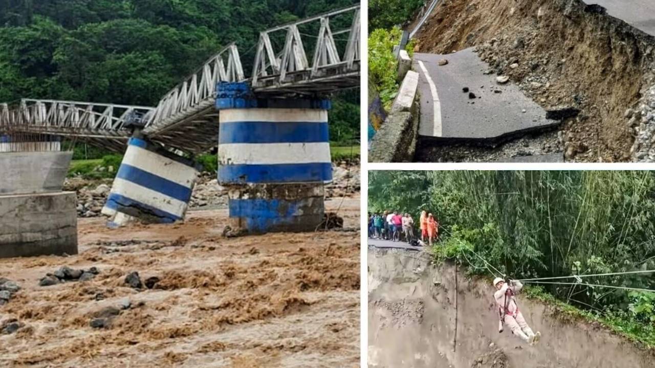 दार्जिलिंग में बारिश का कहर, भूस्खलन और बाढ़ ने ली 23 लोगों की जान, CM का दौरा आज
