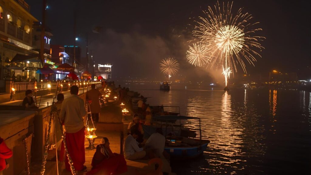 Kashi Ki Dev Diwali: वाराणसी का ऐतिहासिक चेतसिंह घाट इस बार देव दीपावली की सबसे बड़ी खासियत बनने जा रहा है. यहां लेजर शो और विशेष साउंड इफेक्ट्स के माध्यम से गंगा आरती को और आकर्षक बनाया जाएगा. यह शो श्रद्धा और तकनीक का ऐसा संगम होगा, जो दर्शकों को एक आध्यात्मिक अनुभव के साथ-साथ दृश्य आनंद भी देगा. Kashi Ki Dev Diwali: वाराणसी का ऐतिहासिक चेतसिंह घाट इस बार देव दीपावली की सबसे बड़ी खासियत बनने जा रहा है. यहां लेजर शो और विशेष साउंड इफेक्ट्स के माध्यम से गंगा आरती को और आकर्षक बनाया जाएगा. यह शो श्रद्धा और तकनीक का ऐसा संगम होगा, जो दर्शकों को एक आध्यात्मिक अनुभव के साथ-साथ दृश्य आनंद भी देगा.