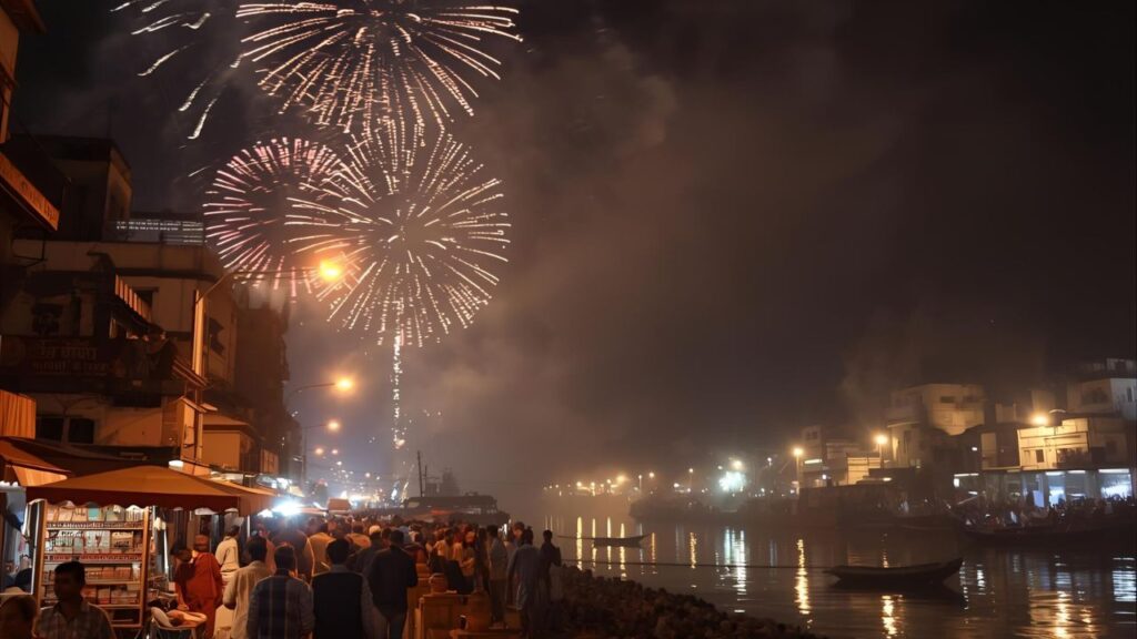 Dev Diwali Kab Hai: पूजा और दीपदान का शुभ समय शाम 5:15 से 7:50 बजे तक, जबकि सबसे उत्तम मुहूर्त 5:33 बजे के बाद रहेगा. इस दौरान गंगा स्नान और भगवान शिव की आराधना का विशेष महत्व है. Dev Diwali Kab Hai: पूजा और दीपदान का शुभ समय शाम 5:15 से 7:50 बजे तक, जबकि सबसे उत्तम मुहूर्त 5:33 बजे के बाद रहेगा. इस दौरान गंगा स्नान और भगवान शिव की आराधना का विशेष महत्व है.
