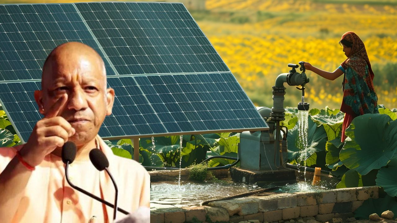 बिना बिजली बिना डीजल चलेगा ये सिंचाई पंप, किसानों को 60 फीसदी छूट पर पूरा सेट दे रहे सीएम योगी