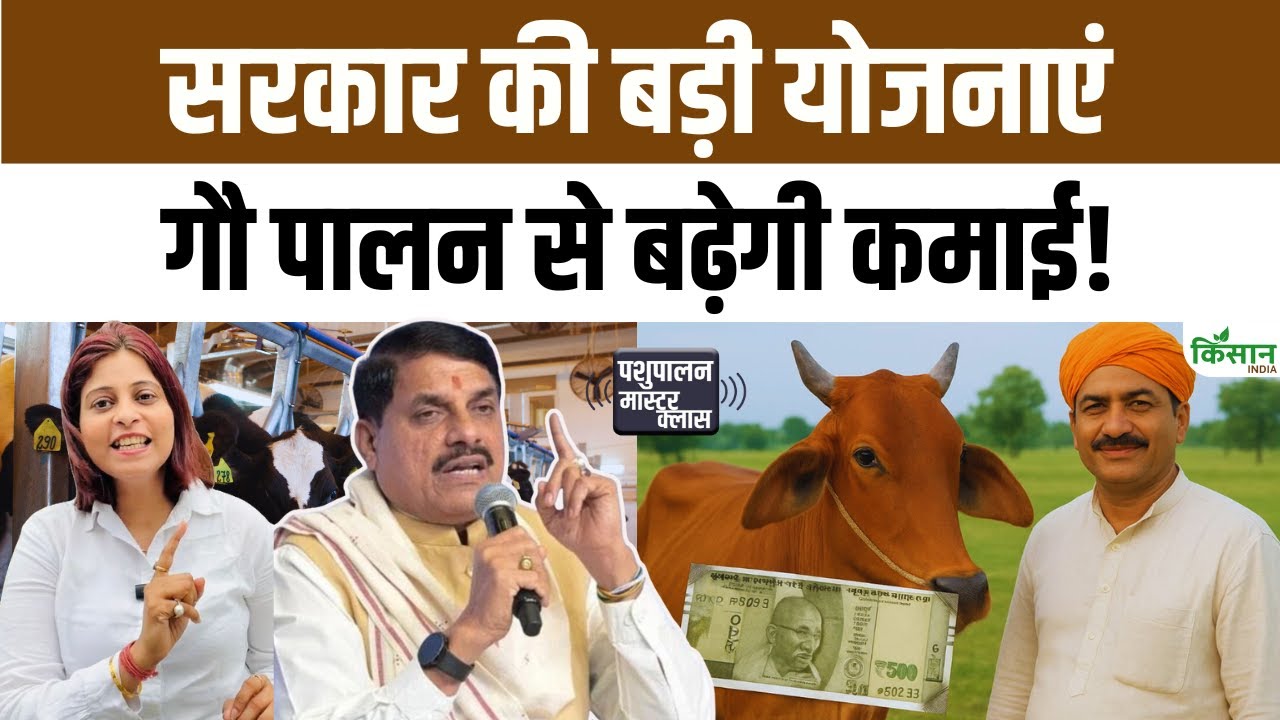 गौ-पालन को बढ़ावा देने के लिए सरकार ने शुरू की नई पहल, किसानों की आय होगी दोगुनी