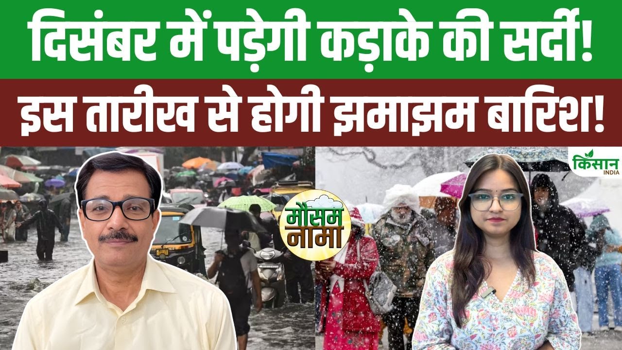 December Weather Update: देशभर के मौसम में बड़ा उलटफेर! इस तारीख से पड़ेगी हड्डियां जमाने वाली ठंड!