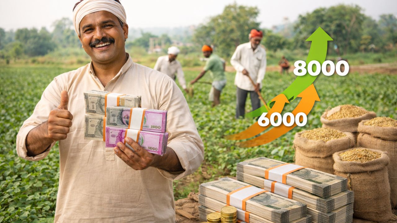 Budget 2026 : किसानों की होगी बल्ले-बल्ले.. अब  8000 हो सकती है PM सम्मान निधि, जानें पूरा गणित