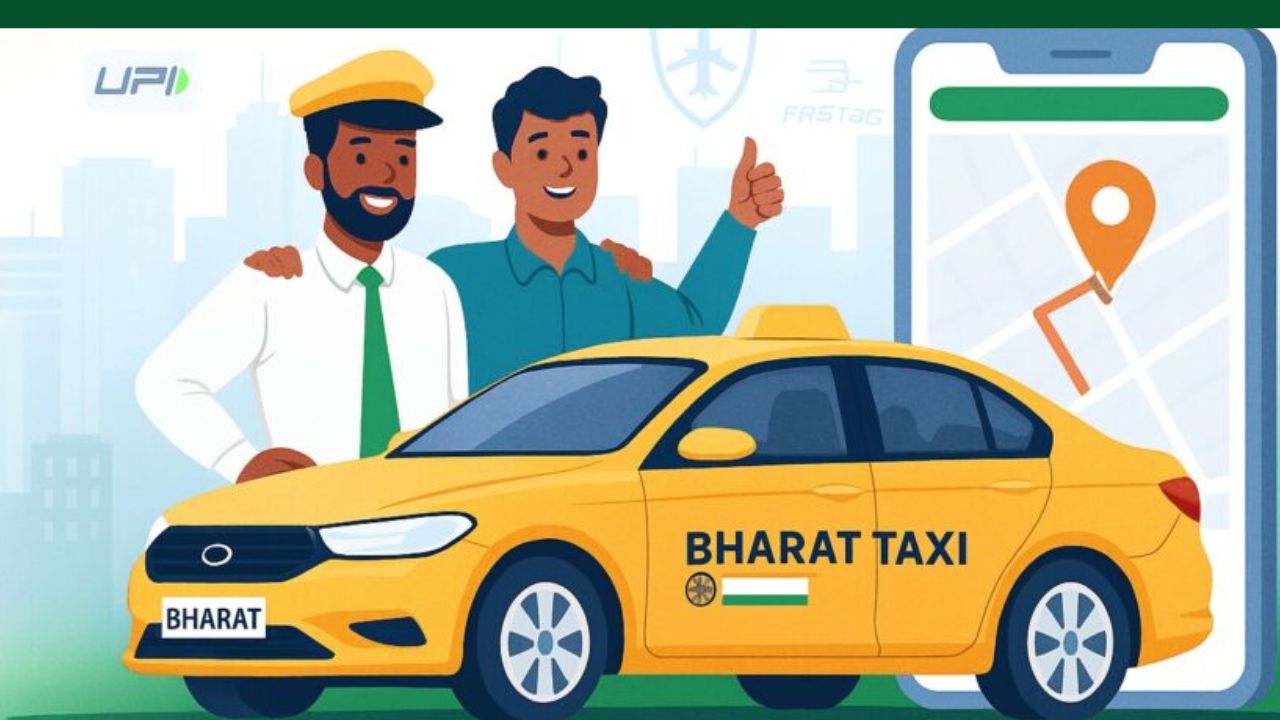आज से भारत टैक्सी कैब सर्विस शुरू, ओला-ऊबर से सस्ता किराया, ड्राइवरों की कमाई बढ़ी, ऐसे करें इस्तेमाल
