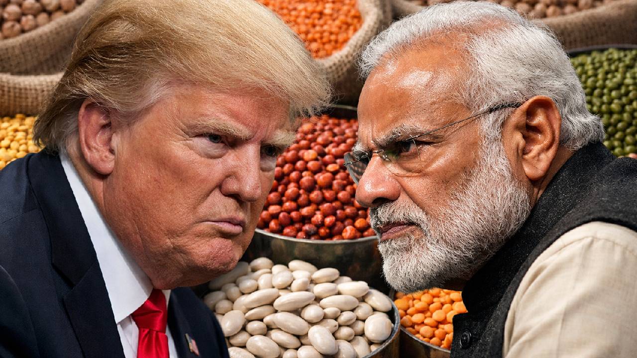 भारत-US ट्रेड डील में अचानक बदलाव! व्हाइट हाउस ने चुपचाप बदली फैक्टशीट, दालों का जिक्र गायब