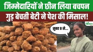 16 साल की चांदनी ने गुड़ बेचकर संभाली परिवार की जिम्मेदारी, संघर्ष से लिख रही सफलता की कहानी 16 साल की चांदनी ने गुड़ बेचकर संभाली परिवार की जिम्मेदारी, संघर्ष से लिख रही सफलता की कहानी