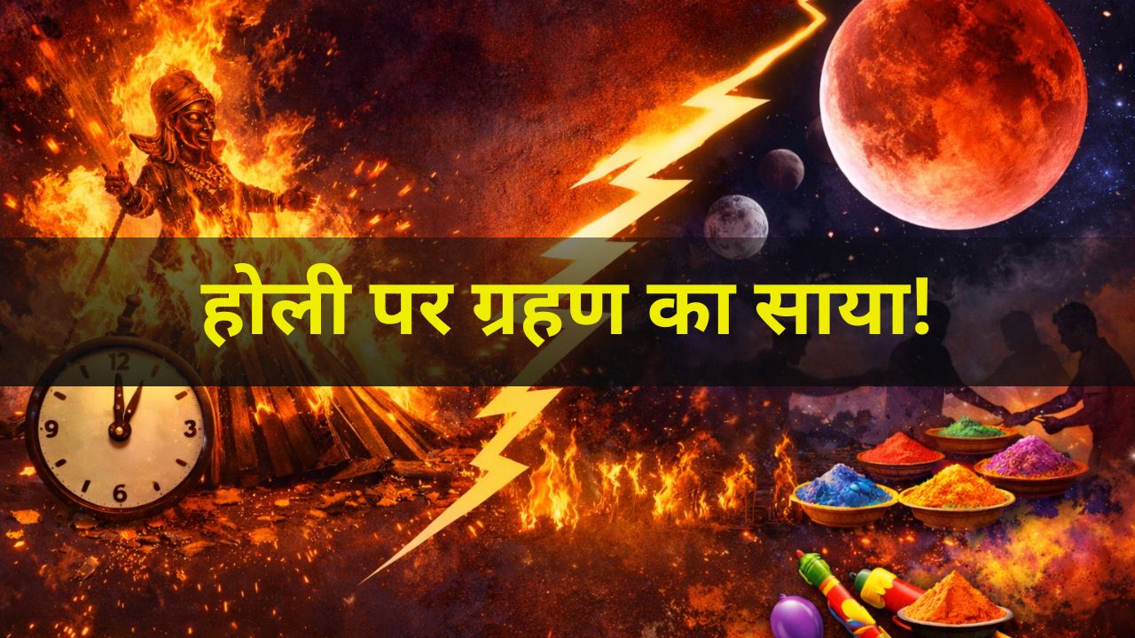 Holi 2026: होली पर ग्रहण का साया! बदल गई होलिका दहन और रंग खेलने की तारीख, यहां जानें सही डेट