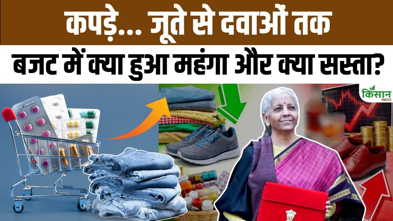 Union Budget 2026 में आम जनता को राहत, कई रोजमर्रा की चीजें सस्ती