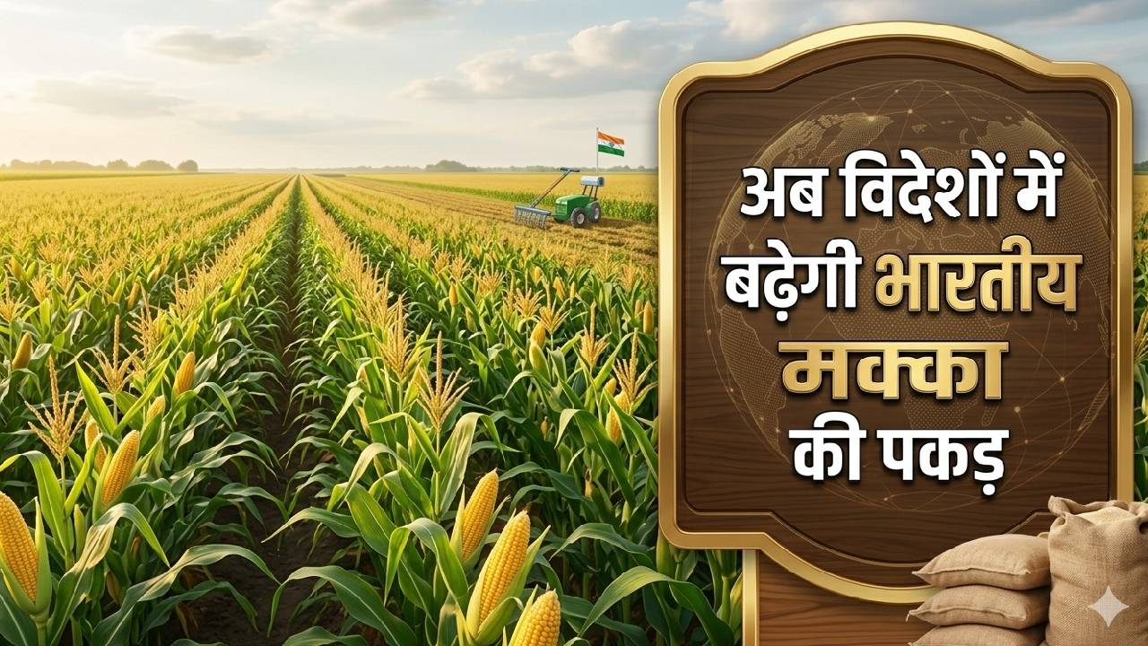 ईरान युद्ध के बीच चमका भारत का मक्का, निर्यात में तेजी से किसानों की बढ़ेगी कमाई
