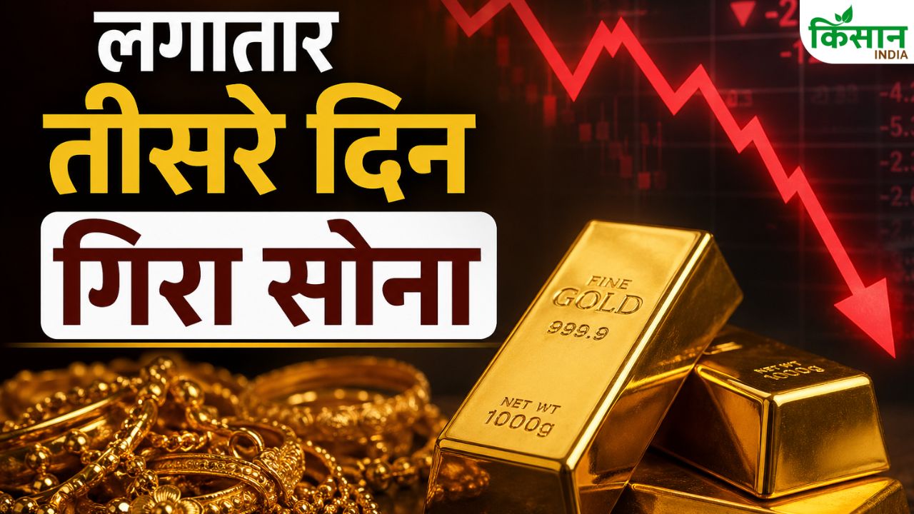 Gold Rate Today: सोने के दामों में गिरावट जारी, चांदी भी फिसली… जानें अपने शहर के ताजा रेट